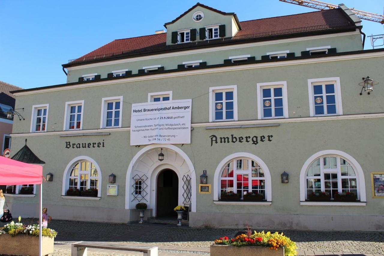 Hotel Brauereigasthof Amberger Kosching Экстерьер фото